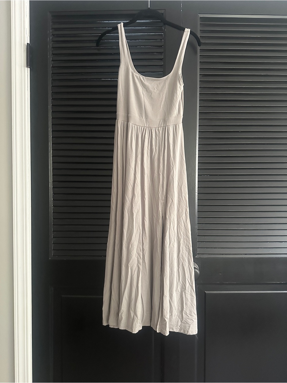 Wilfred Taupe Gray Sleeveless Maxi Dress